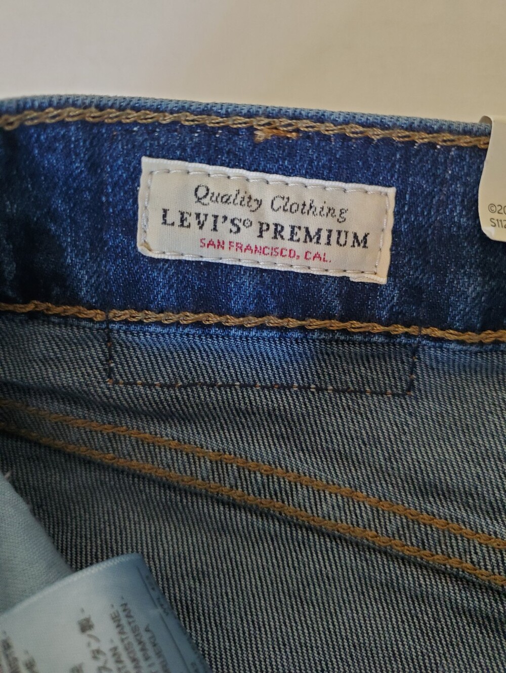 Levis Wide Leg High-Rise Women's Jeans - Blue Size 31 × 32 Western 90s - Picture 5 of 11